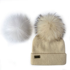 Mitchell-Y Pom Pom UGG Beanies 4P - UGG Specialist Australia