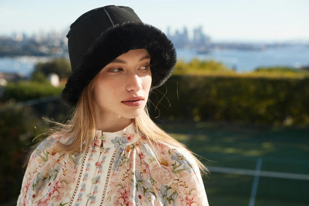 UGG Sheepskin Reversible Bucket Hat - UGG Specialist Australia