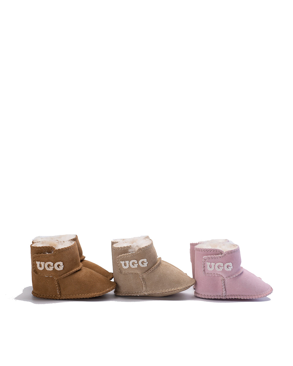 Baby UGG Embroidered Logo Booties