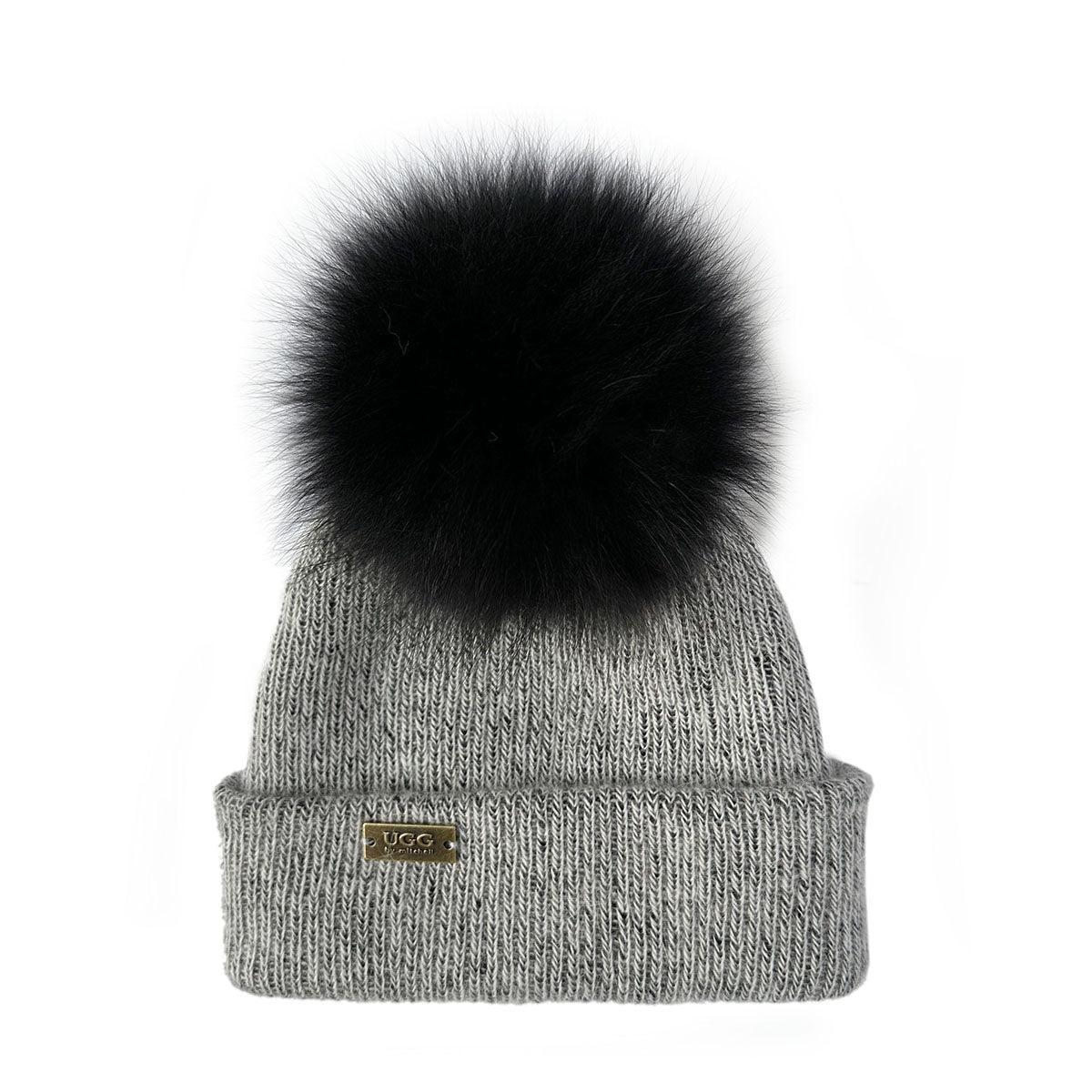 Mitchell-Y Pom Pom UGG Beanies 1P - UGG Specialist Australia
