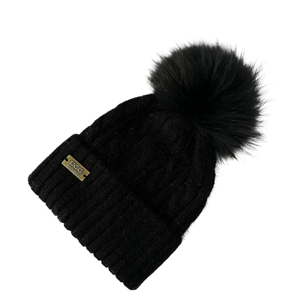 Mitchell-Y Pom Pom UGG Beanies 2P - UGG Specialist Australia