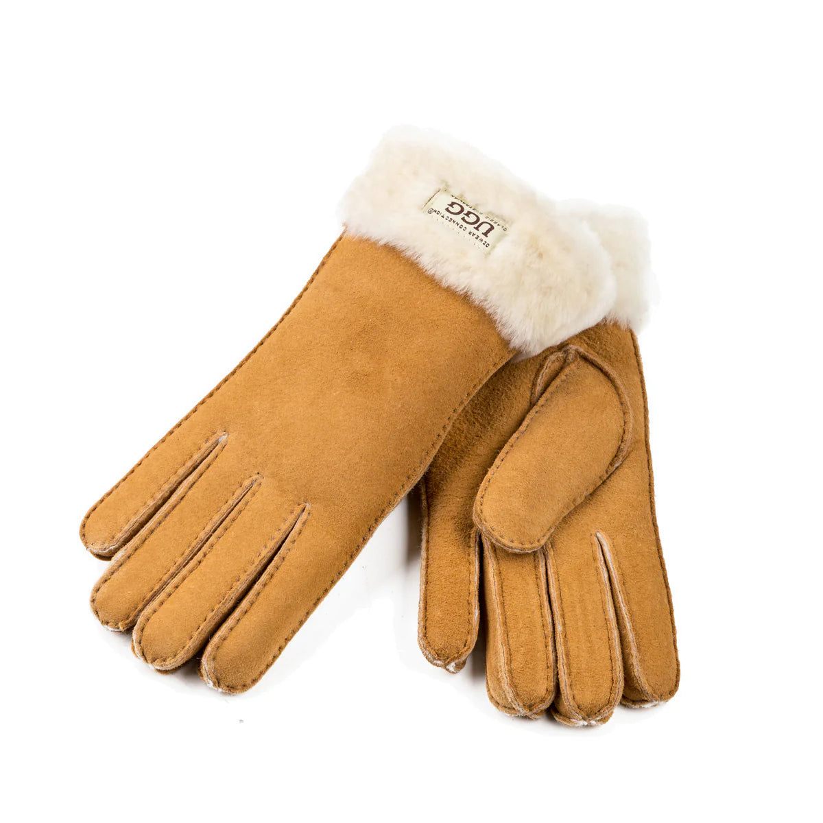 UGG Turn Cuff Sheepskin Gloves