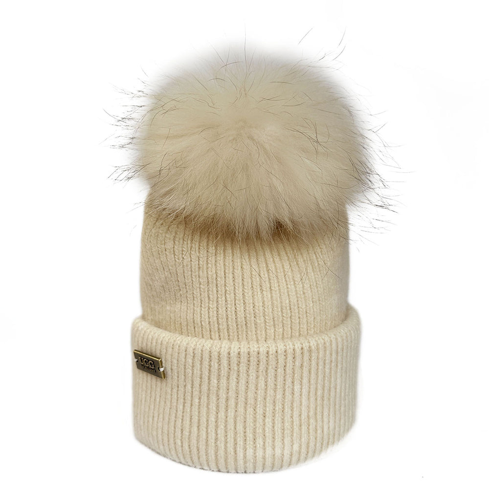 Mitchell-Y Pom Pom UGG Beanies 3P - UGG Specialist Australia