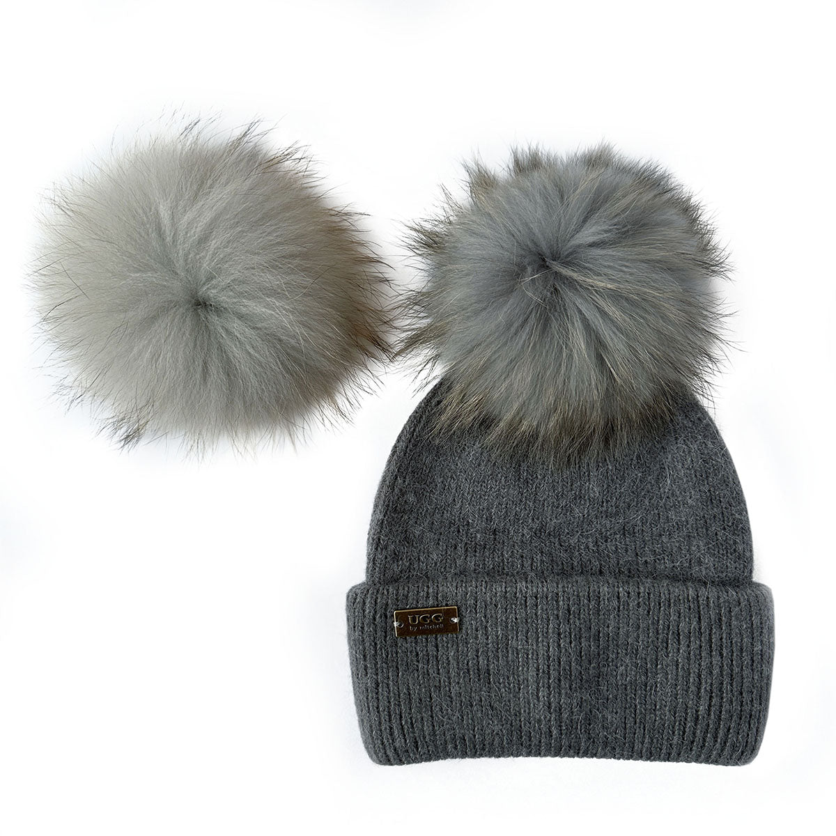 Mitchell-Y Pom Pom UGG Beanies 3P - UGG Specialist Australia