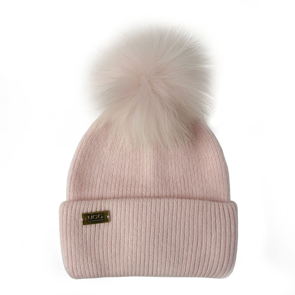 Mitchell-Y Pom Pom UGG Beanies 3P - UGG Specialist Australia
