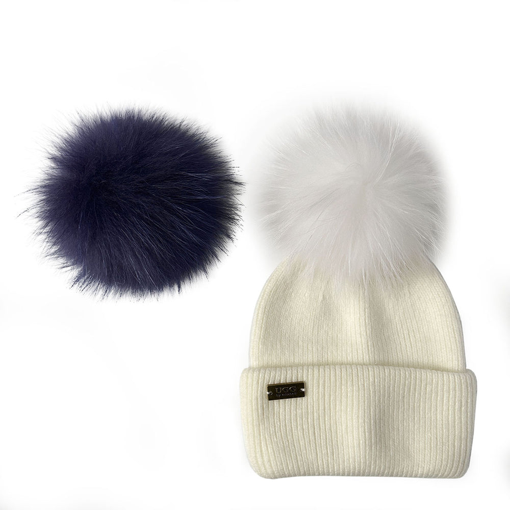 Mitchell-Y Pom Pom UGG Beanies 3P - UGG Specialist Australia