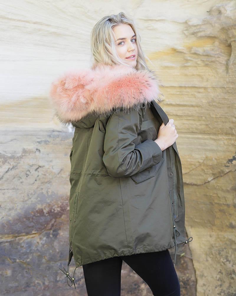 Parka Jacket Green Husky - Women - UGG Specialist Australia