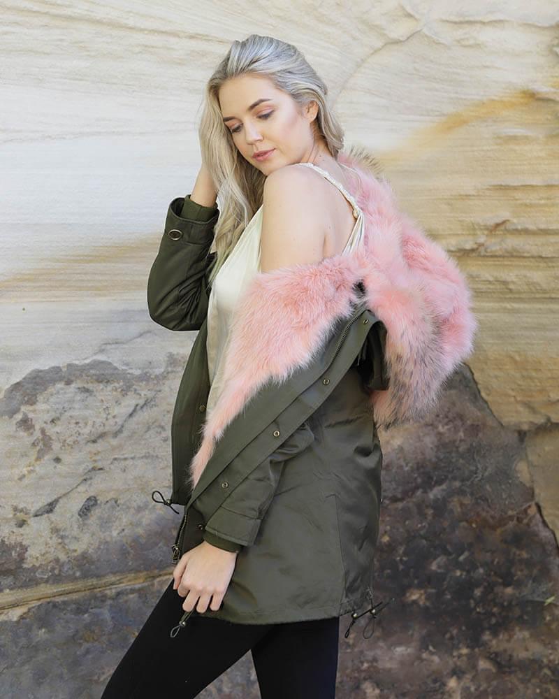 Parka Jacket Green Husky - Women - UGG Specialist Australia