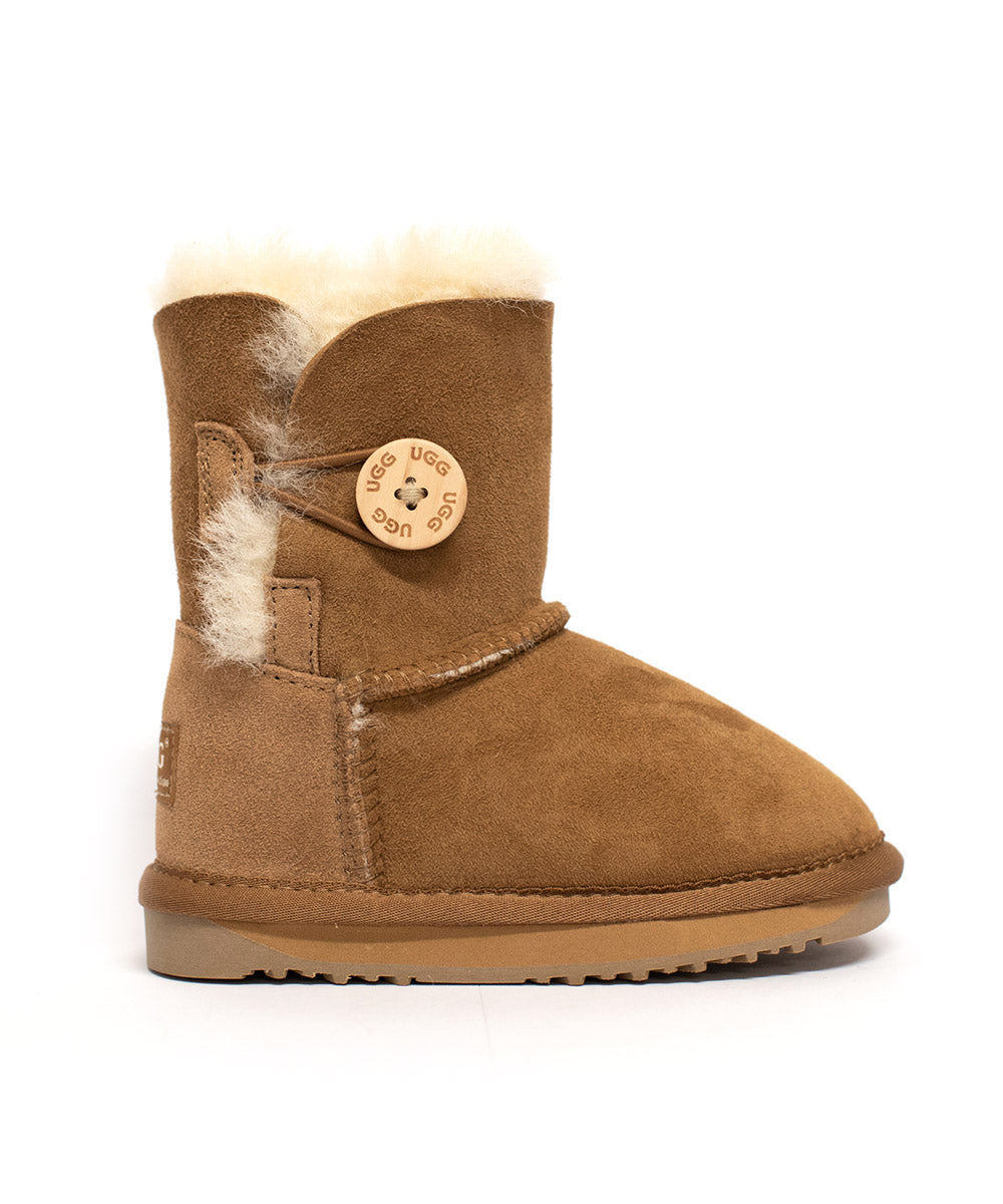 Classic Short Button Boots- Kids - UGG Specialist Australia