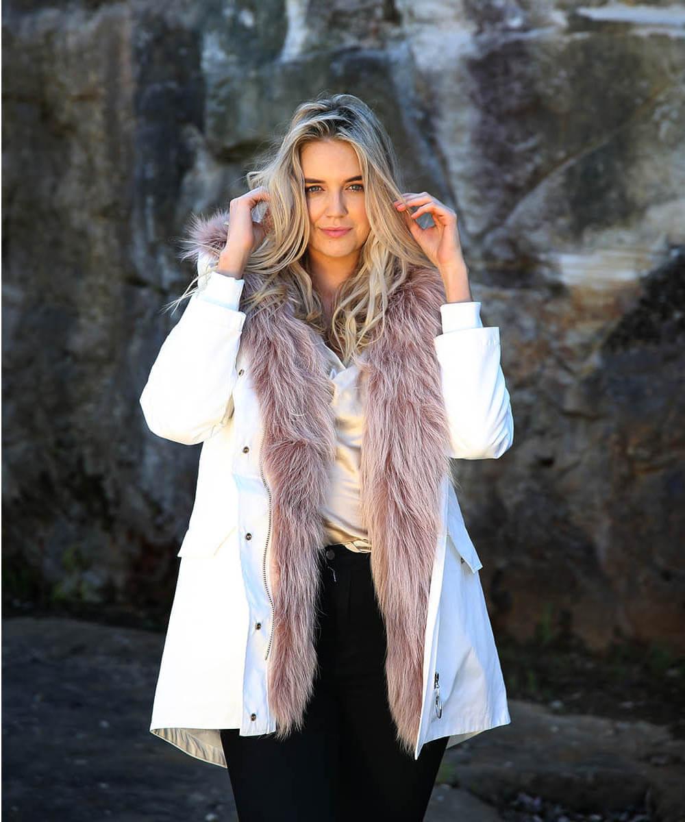 Raccoon Fur Jacket - Women - UGG Specialist Australia