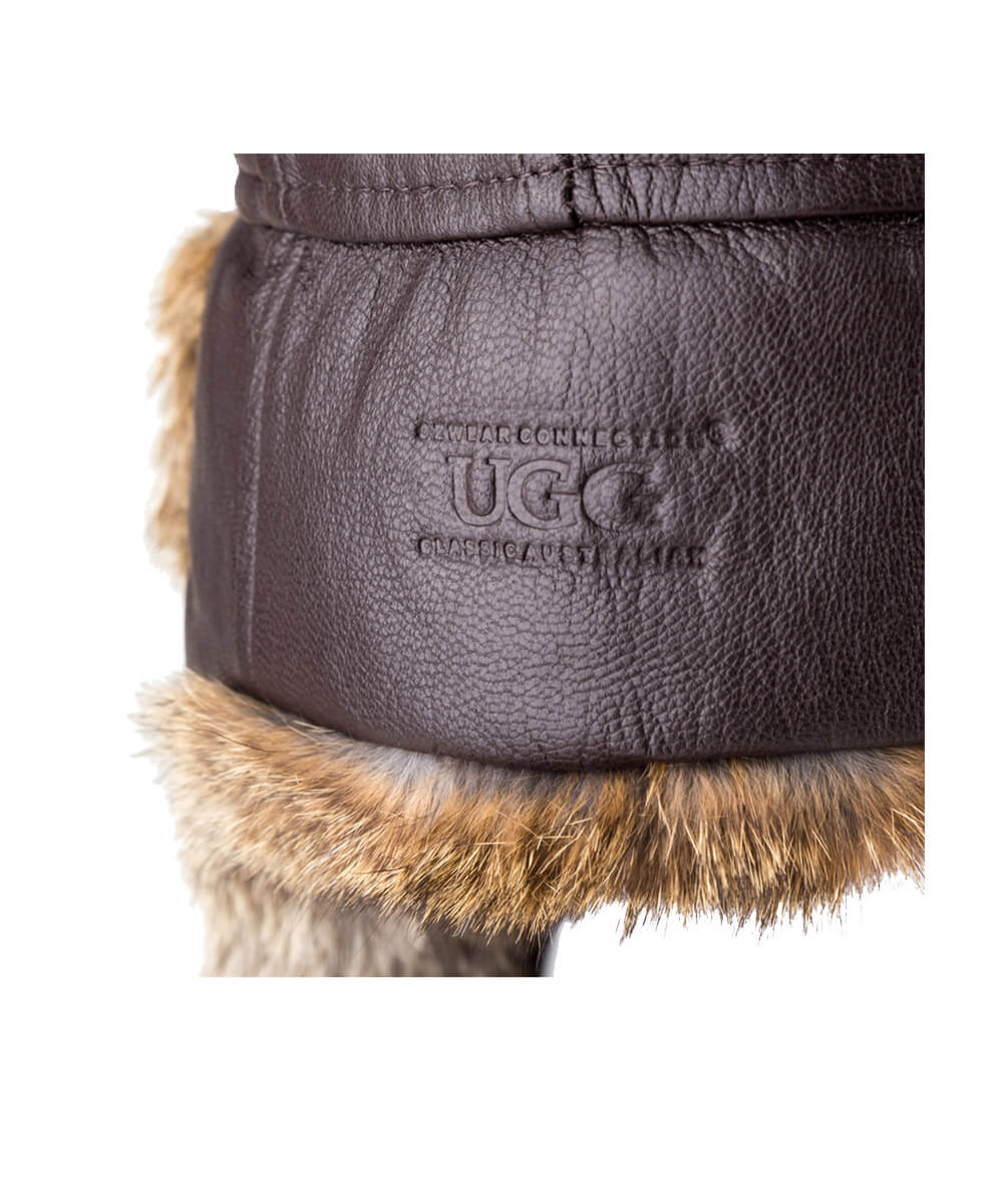 Rabbit Fur Aviator UGG Hat - UGG Specialist Australia
